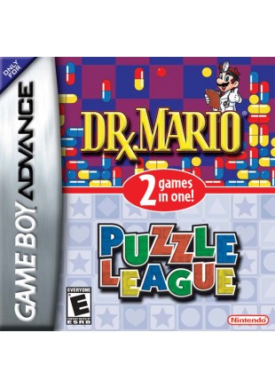 DR MARIO X AND PUZZLE LEAGUE  (USAGÉ)