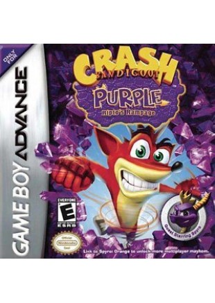 CRASH BANDICOOT PURPLE RIPTOS RAMPAGE  (USAGÉ)