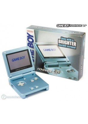 GAME BOY ADVANCE SP  (AGS-101) BLEU PERLE  (USAGÉ)