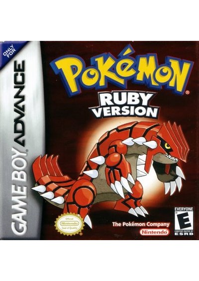 POKEMON RUBY VERSION (USAGÉ) POKEMON RUBY VERSION (USAGÉ)