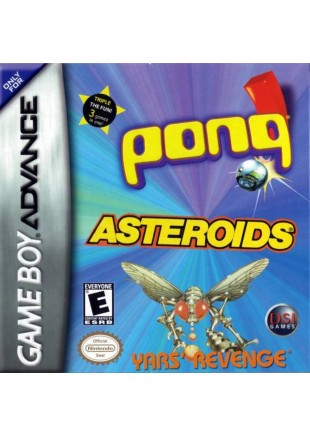 PONG ASTEROIDS ET YARS REVENGE  (USAGÉ)