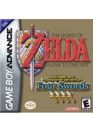 THE LEGEND OF ZELDA A LINK TO THE PAST + FOUR SWORDS  (USAGÉ)