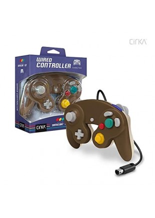 MANETTE GAMECUBE/WII CIRKA BROWN  (NEUF)