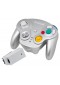 MANETTE SANS FIL GAMECUBE ARGENT  (USAGÉ)