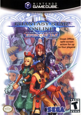 PHANTASY STAR ONLINE EPISODE I ET II  (USAGÉ)