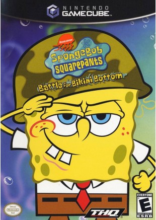 SPONGEBOB SQUAREPANTS BATTLE FOR BIKINI BOTTOM  (USAGÉ)