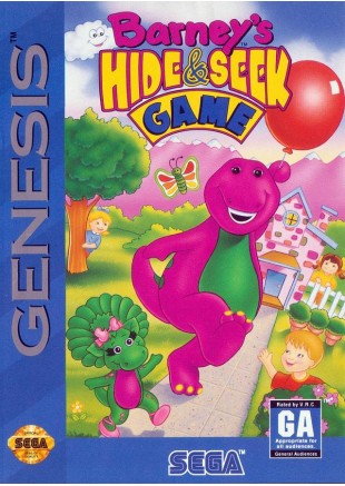 BARNEYS HIDE & SEEK GAME (USAGÉ) BARNEYS HIDE & SEEK GAME (USAGÉ)