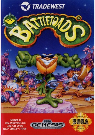 BATTLETOADS  (USAGÉ)