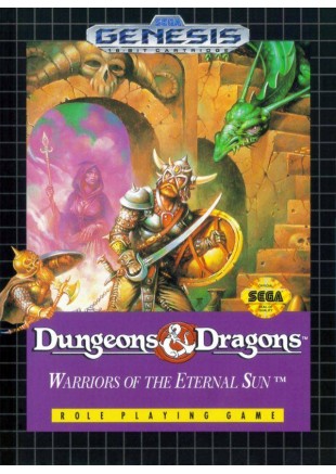 DUNGEONS AND DRAGONS WARRIORS OF THE ETERNAL SUN  (USAGÉ)