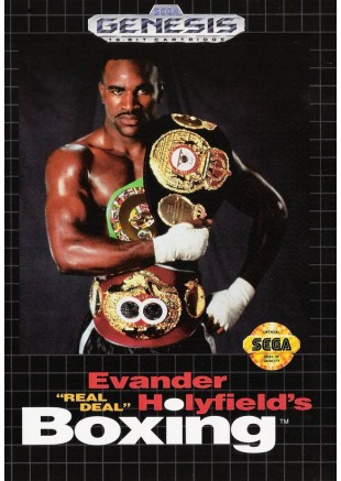EVANDER REAL DEAL HOLYFIELDS BOXING  (USAGÉ)