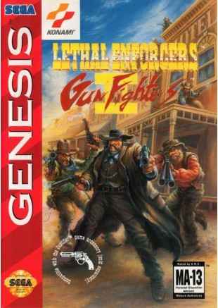 LETHAL ENFORCERS II GUN FIGHTERS  (USAGÉ)