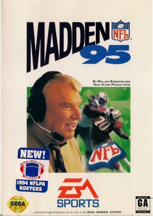 MADDEN NFL 95  (USAGÉ)