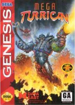 MEGA TURRICAN  (USAGÉ)