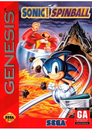 SONIC THE HEDGEHOG SPINBALL  (USAGÉ)