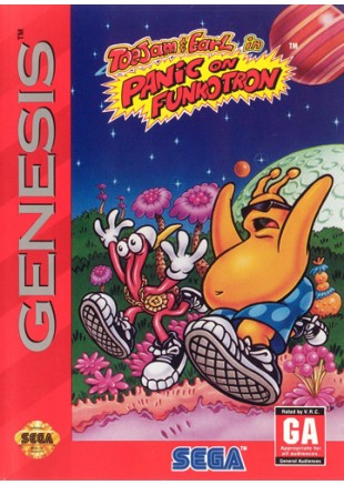 TOEJAM AND EARL IN PANIC ON FUNKOTRON  (USAGÉ)