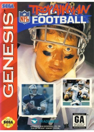 TROY AIKMAN NFL FOOTBALL  (USAGÉ)
