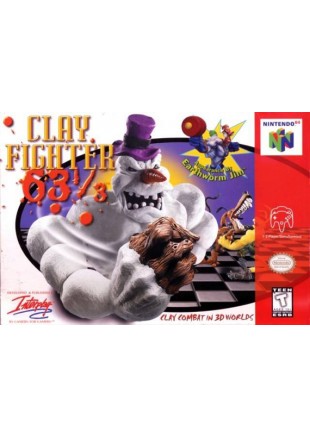 CLAY FIGHTER 63 1/3  (USAGÉ)