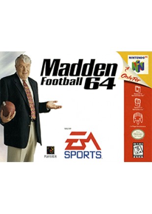 MADDEN FOOTBALL 64  (USAGÉ)