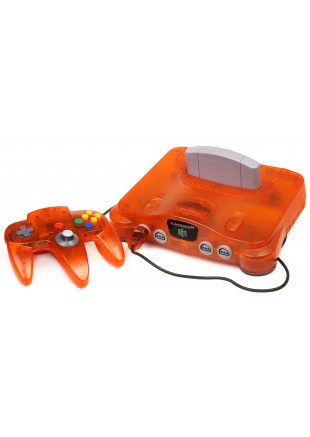 NINTENDO 64 FIRE ORANGE (USAGÉ) NINTENDO 64 FIRE ORANGE (USAGÉ)