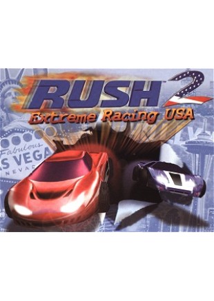 RUSH 2 EXTREME RACING  (USAGÉ)