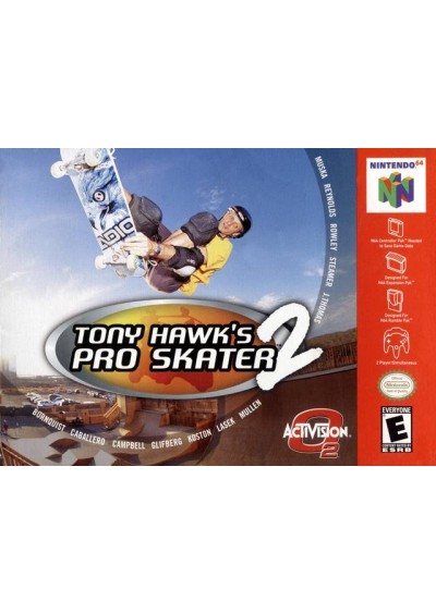 TONY HAWKS PRO SKATER 2 (USAGÉ) TONY HAWKS PRO SKATER 2 (USAGÉ)