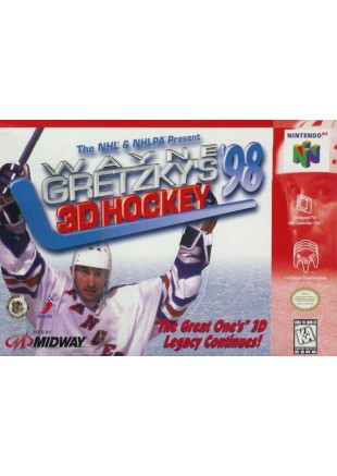 WAYNE GRETZKYS 3D HOCKEY 98  (USAGÉ)