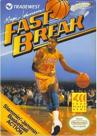 MAGIC JOHNSONS FAST BREAK  (USAGÉ)
