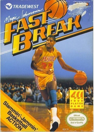 MAGIC JOHNSONS FAST BREAK  (USAGÉ)