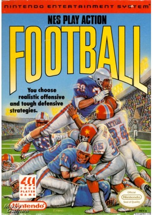 NES PLAY ACTION FOOTBALL  (USAGÉ)