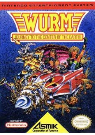 WURM JOURNEY TO THE CENTER OF THE EARTH!  (USAGÉ)