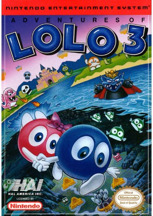 ADVENTURES OF LOLO 3  (USAGÉ)