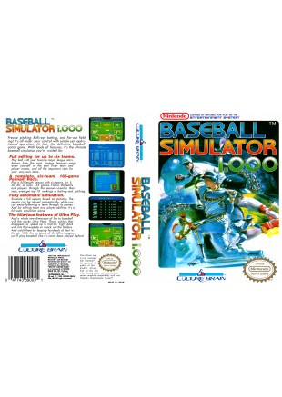 BASEBALL SIMULATOR 1000  (USAGÉ)