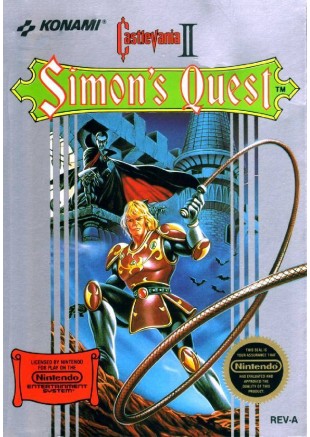CASTLEVANIA II SIMONS QUEST  (USAGÉ)