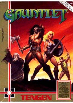 GAUNTLET (TENGEN)  (USAGÉ)