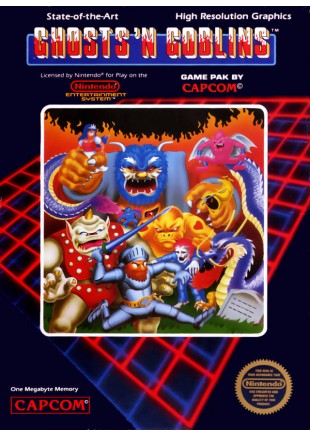 GHOSTS N GOBLINS  (USAGÉ)