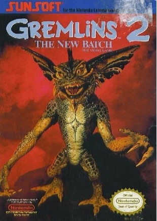 GREMLINS 2 THE NEW BATCH THE VIDEO GAME (USAGÉ) GREMLINS 2 THE NEW BATCH THE VIDEO GAME (USAGÉ)