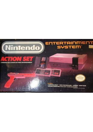 NINTENDO ENTERTAINMENT SYSTEM ACTION SET  (USAGÉ)