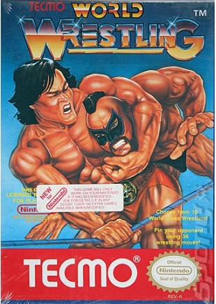 TECMO WORLD WRESTLING  (USAGÉ)