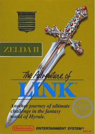 ZELDA II THE ADVENTURE OF LINK  (USAGÉ)