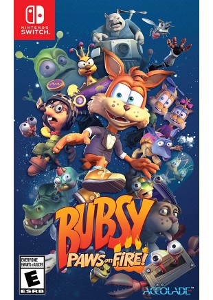 BUBSY PAWS ON FIRE  (USAGÉ)