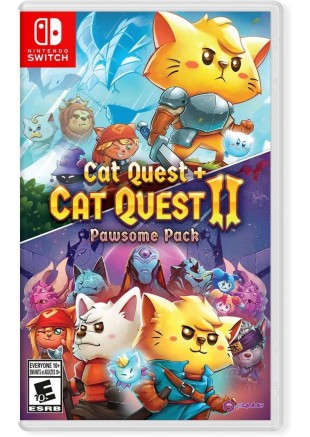 CAT QUEST + CAT QUEST II PAWSOME PACK  (USAGÉ)