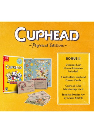 CUPHEAD AVEC EXTENSION THE DELICIOUS LAST COURSE  (NEUF)