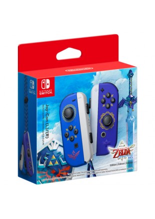ENSEMBLE DE 2 MANETTES JOY CON  EDITION THE LEGEND OF ZELDA SKYWARD SWORD HD  (USAGÉ)