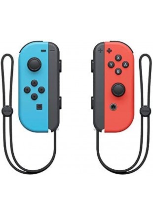ENSEMBLE DE 2 MANETTES JOY CON BLEU ET ROUGE NEON (USAGÉ) ENSEMBLE DE 2 MANETTES JOY CON BLEU ET ROUGE NEON (USAGÉ)