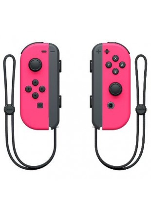 ENSEMBLE DE 2 MANETTES JOY CON ROSE NEON (USAGÉ) ENSEMBLE DE 2 MANETTES JOY CON ROSE NEON (USAGÉ)