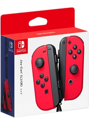 ENSEMBLE DE 2 MANETTES JOY CON ROUGE MARIO (USAGÉ) ENSEMBLE DE 2 MANETTES JOY CON ROUGE MARIO (USAGÉ)