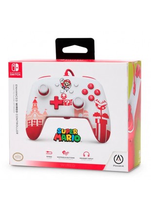 MANETTE AVEC FIL POWER A MARIO MUSHROOM KINGDOM FRIENDS  (NEUF)