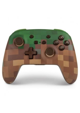 MANETTE SANS FIL MINECRAFT BLOC DE GAZON PAR POWER A  (USAGÉ)
