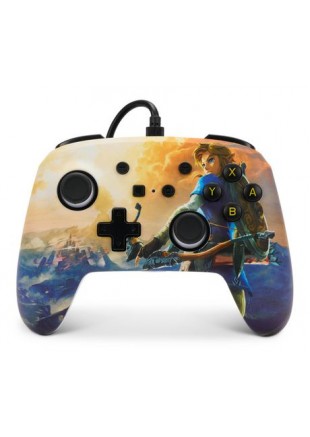 MANETTE AVEC FIL POWER A EDITION LINK ARCHER BREATH OF THE WILD  (NEUF)