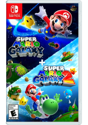  PRE-COMMANDE SUPER MARIO GALAXY + SUPER MARIO GALAXY 2 **SORTIE 2 OCTOBRE 2025**  (NEUF)